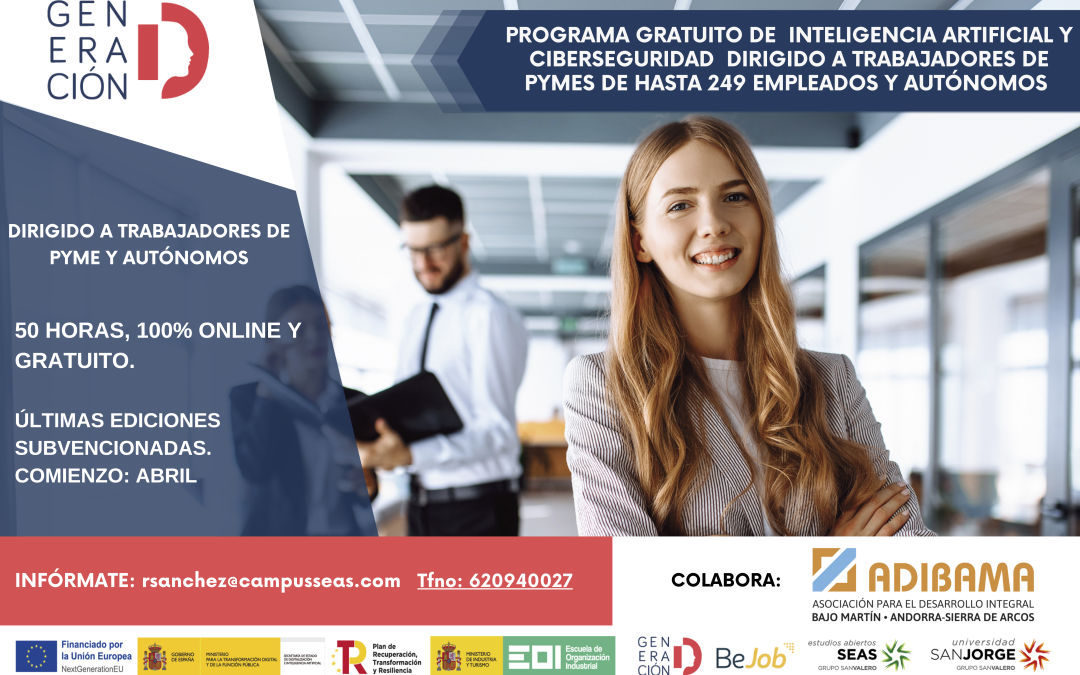 CURSO GRATUITO DE INTELEGENCIA ARTIFICIAL Y CIBERSEGURIDAD